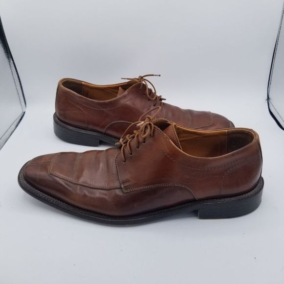Cole Haan Other - Mens Oxford shoes 9.5 Cole Haan Wooden Soles Brown Lace Up lacers Italy